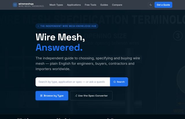 wiremeshqa 外贸独立站案例